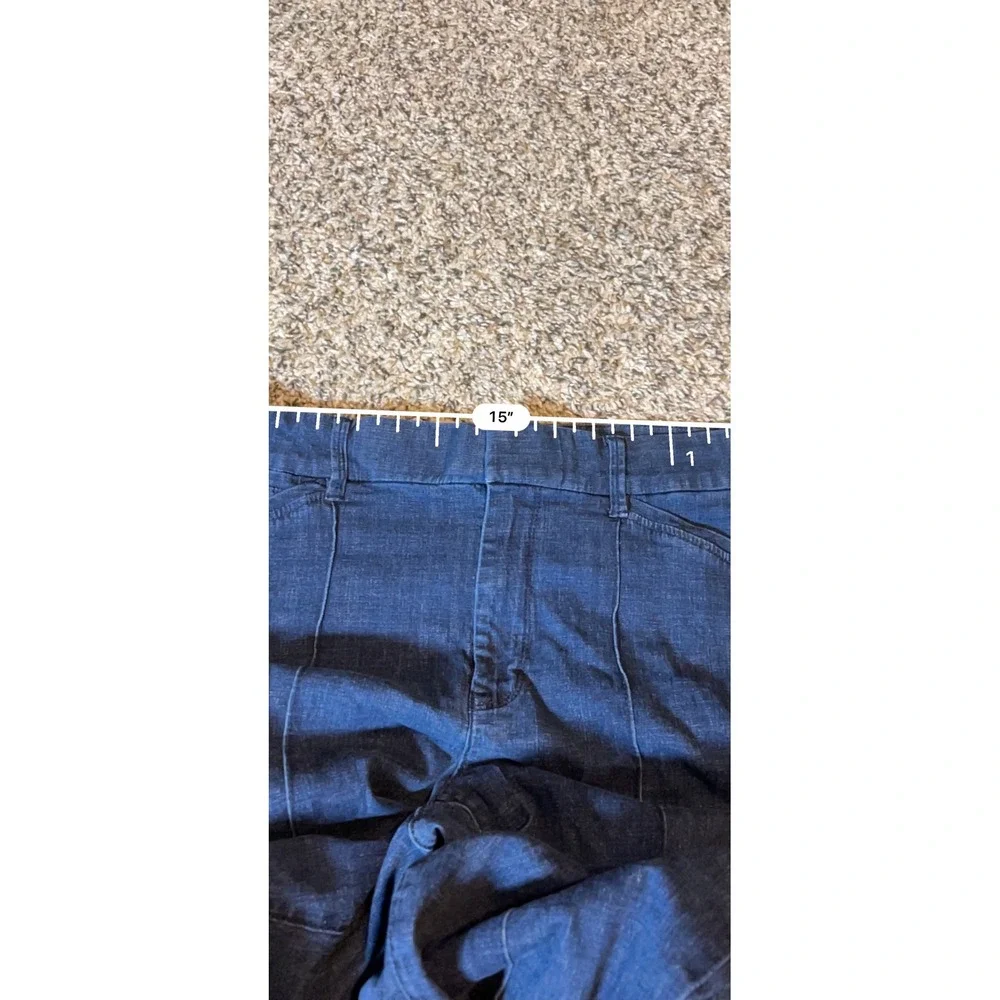 White House Black Market The Slim Ankle High Rise Dark Wash Seam Jeans Womens 10